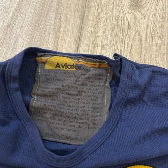 Aviator Nation Navy Blue long sleeve - Picture 2 of 5